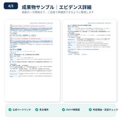 【自主制作】エビデンス詳細