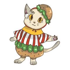 ハンバーガーキャット