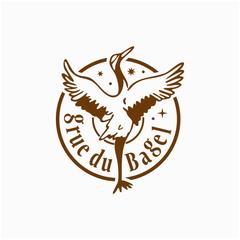ベーグル専門店 grue du Bagel様ロゴデザイン