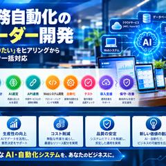 業務効率化のためのフルオーダーAIシステムを開発