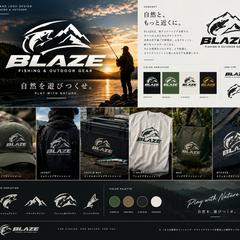 BLAZE　「架空ブランドサンプルロゴ」