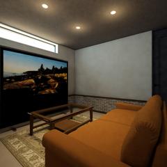 寝室兼シアタールーム