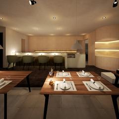 カフェバー内装デザイン