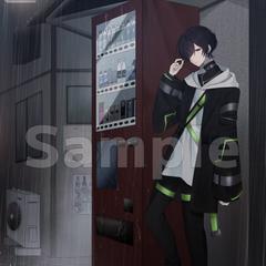 背景付きイラスト