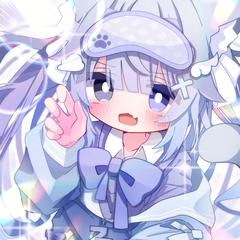 VTuber寝雲ねむ「1周年記念イラスト」