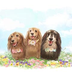 愛犬イラスト