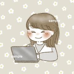 SNSアイコン・挿絵