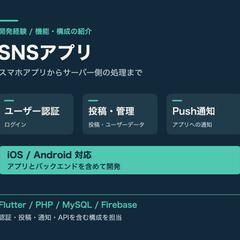 iOS・Android対応のSNSアプリ