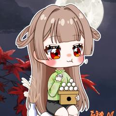 魂響仄灯(お月見)SDイラスト