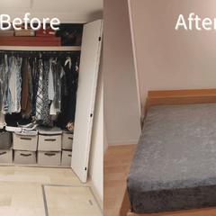 お片付けサポートのビフォーアフター