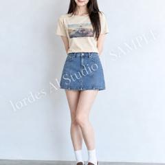 商品画像からAIモデル着用イメージを制作