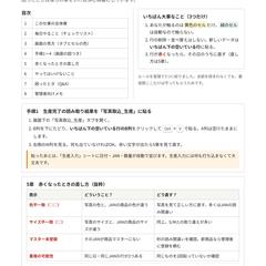 現場向け入力マニュアル（抜粋）