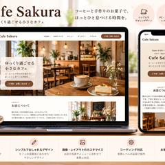 Cafe Sakura｜カフェのホームページ制作