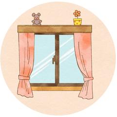 ゆるっとかわいい水彩の挿絵