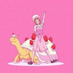 亀の甲より花より団子