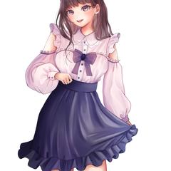 女の子のイラスト