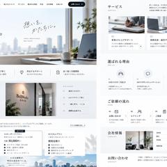 新設法人向けコーポレートサイト