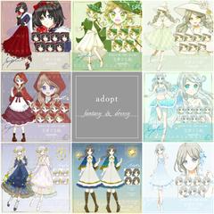 adopt＊作品まとめ fantasy&dressy
