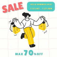 SUMMER SALE用のバナー