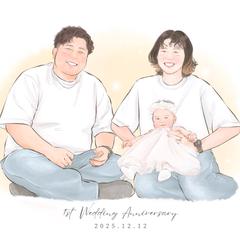 結婚記念日に