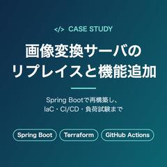 画像変換サーバのリプレイス（Spring Boot）