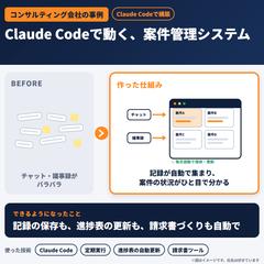 Claude Codeで動く、案件管理システム
