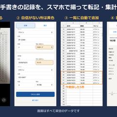 手書き記録をスマホで撮って転記｜再検査品の記録ツール（見本）
