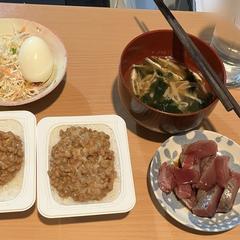 朝ごはん：型が全部そろった1食