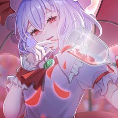 簡単な背景あり一枚絵サンプル