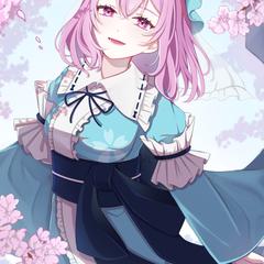 簡単な背景あり一枚絵サンプル