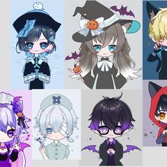 ハロウィンSDイラスト