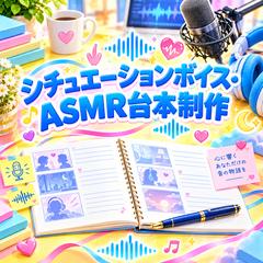 シチュエーションボイス・ASMR台本制作