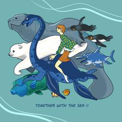 TOGETHER WITH THE SEA!!