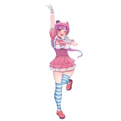 アイドルキャラ立ち絵