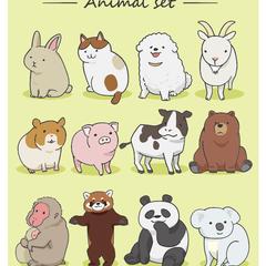 やさしいテイスト動物