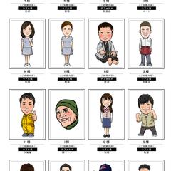 似顔絵制作