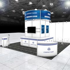 展示会ブース/パース(6m×6m)
