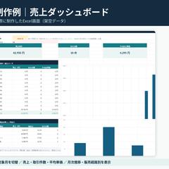 Excel売上管理表・月次集計ダッシュボード