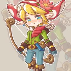 趣味のオリキャラくん描いてみた