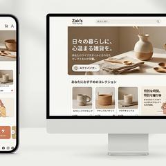 WEBサイトUIデザインを制作しました