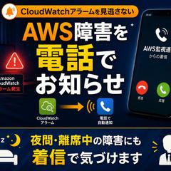 AWS障害時を電話でお知らせ