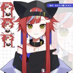 個人VTuber「かなり」のモデル制作