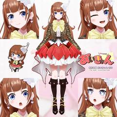 アイドル系VTuber「あいきゃんさま」作成