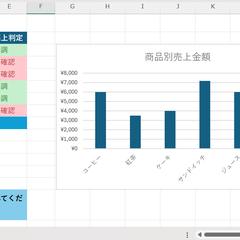 Excel売上管理表の作成サンプル