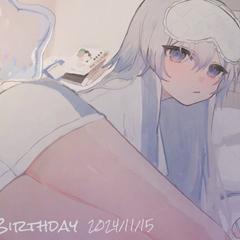 誕生日イラスト(1枚絵)