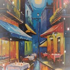 夢の中っぽい真夜中のRestaurant