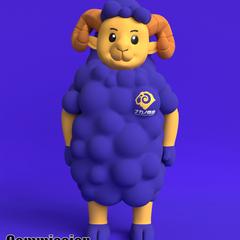 ナカノ商会様のオリジナルキャラクターのモデルを制作しました