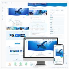 体験ダイビング様のホームページをリニューアル