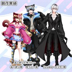 Vtuber様向けLive2Dモデル制作実績③