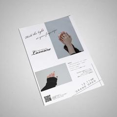 ネイルショップのチラシ